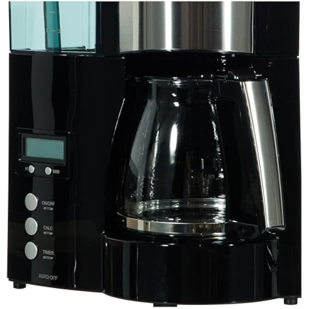 Melitta Optima Timer Filter Coffee Machine | 1.2L Programmable - Black