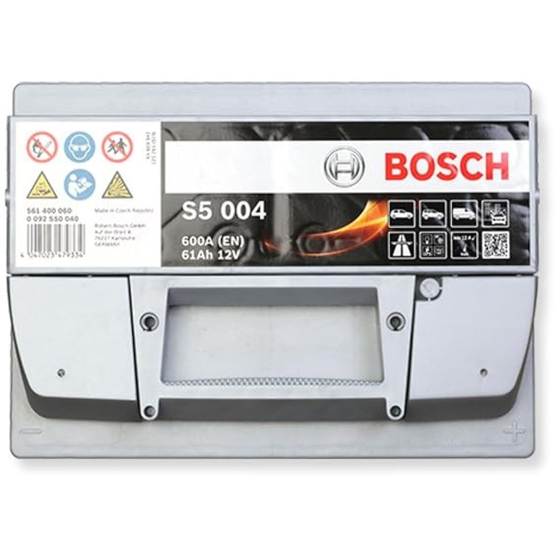 Bosch S5 Car Battery Type 075 | 12V 61Ah 600A Maintenance-Free