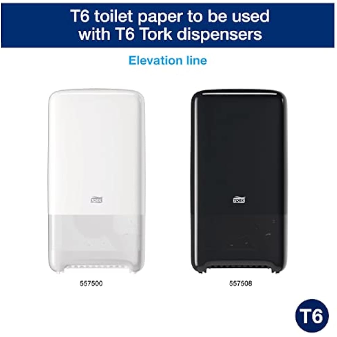 Tork D8225 Advanced Toilet Paper Roll | 2-Ply White, 100m | 27 Pack