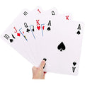 GrassVillage Jumbo A4 Playing Cards – Giant Water Resistant Outdoor Deck