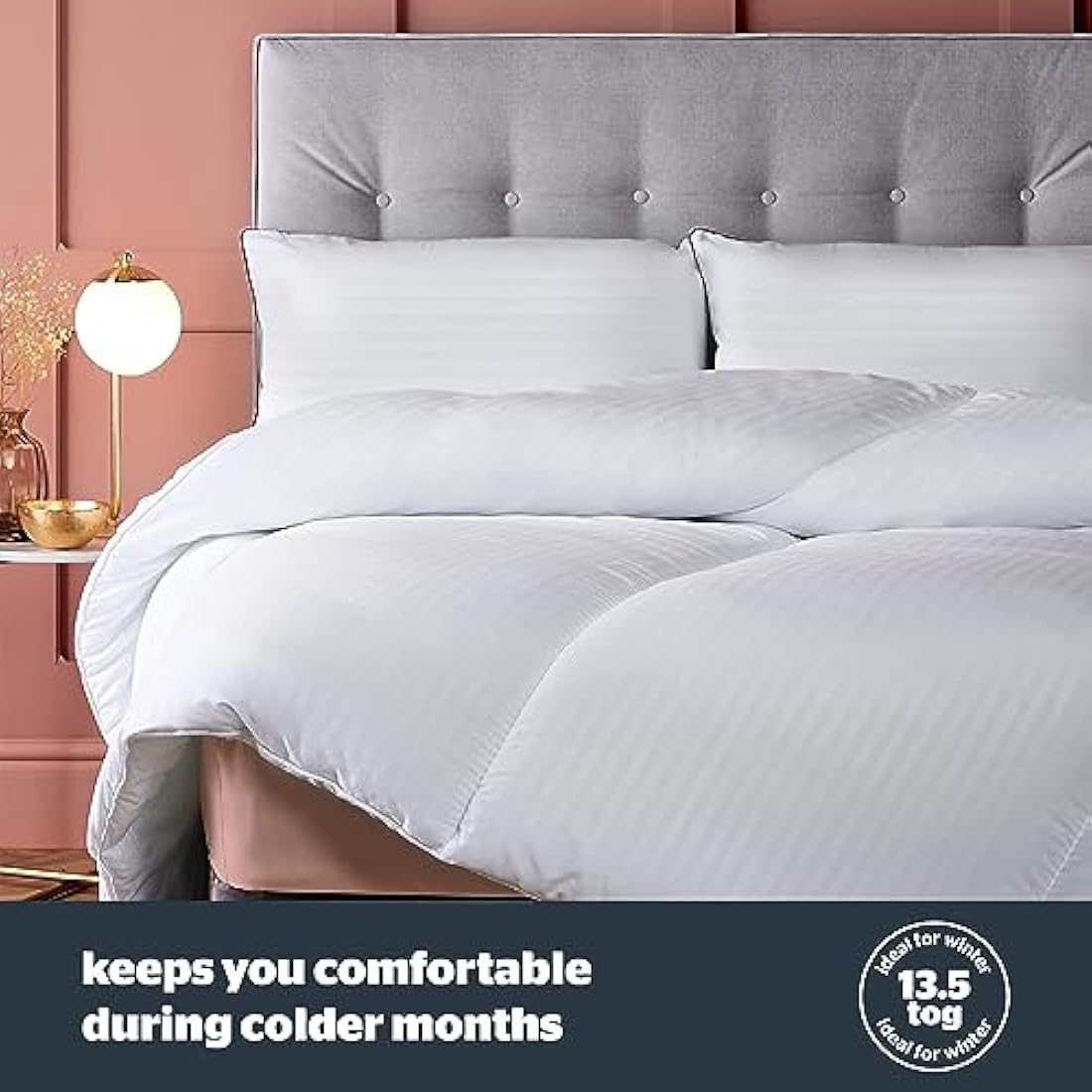 Silentnight Hotel Collection Double Duvet – 13.5 Tog Luxury Winter Quilt
