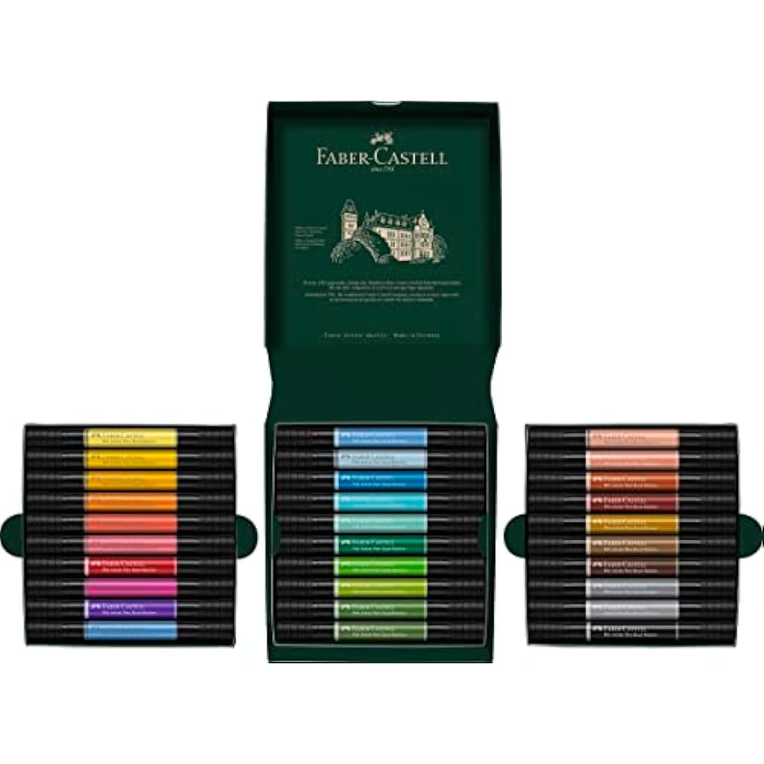 Faber-Castell Pitt Artist Pen Dual Marker - India Ink Wallet of 30