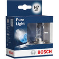 Bosch H7 Pure Light Headlight Bulbs – 12V 55W PX26d (2 Pack)
