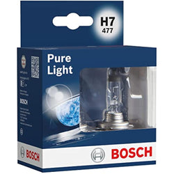 Bosch H7 Pure Light Headlight Bulbs – 12V 55W PX26d (2 Pack)