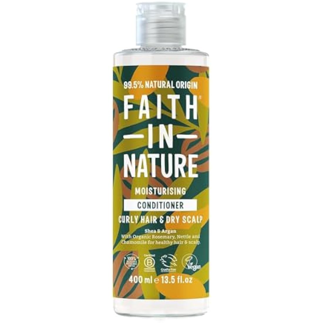 Faith In Nature Shea & Argan Conditioner for Curly Hair - 400ml