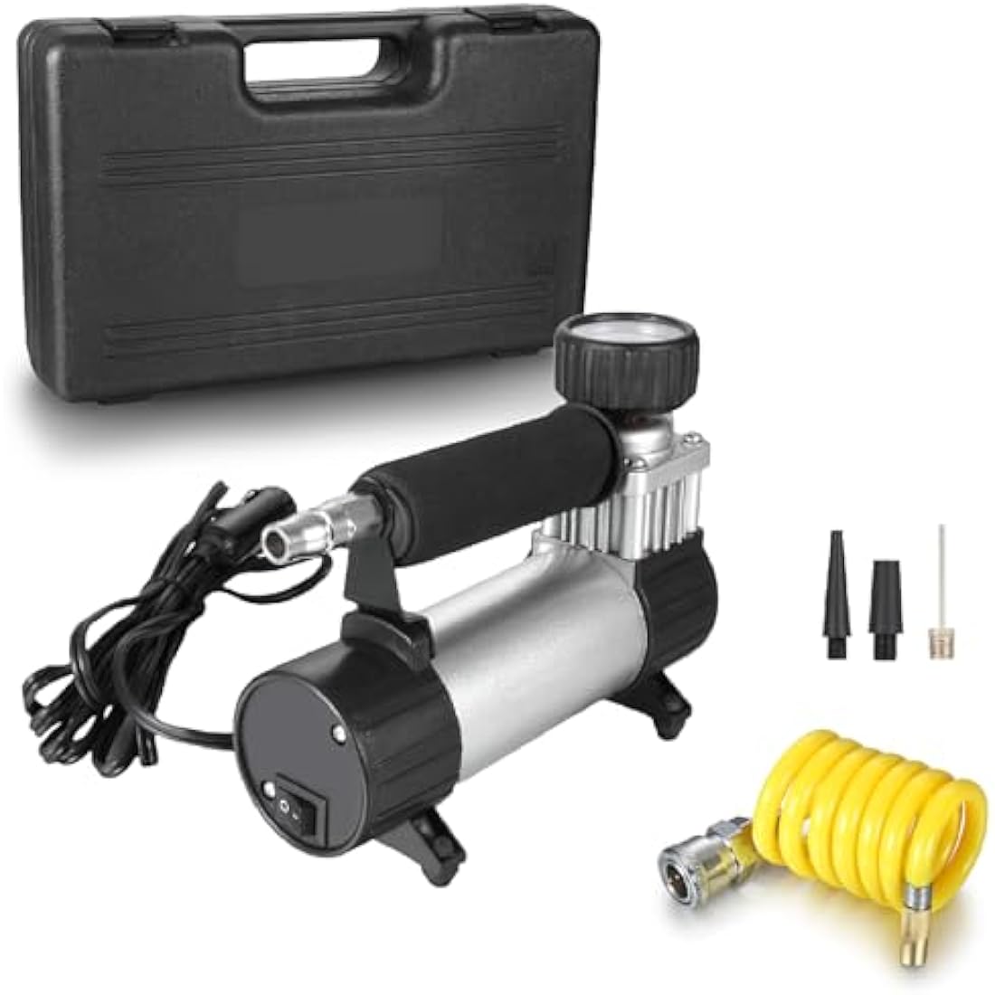 Twilight Garage 12V 150PSI Heavy Duty Portable Car Tire Inflator Pump