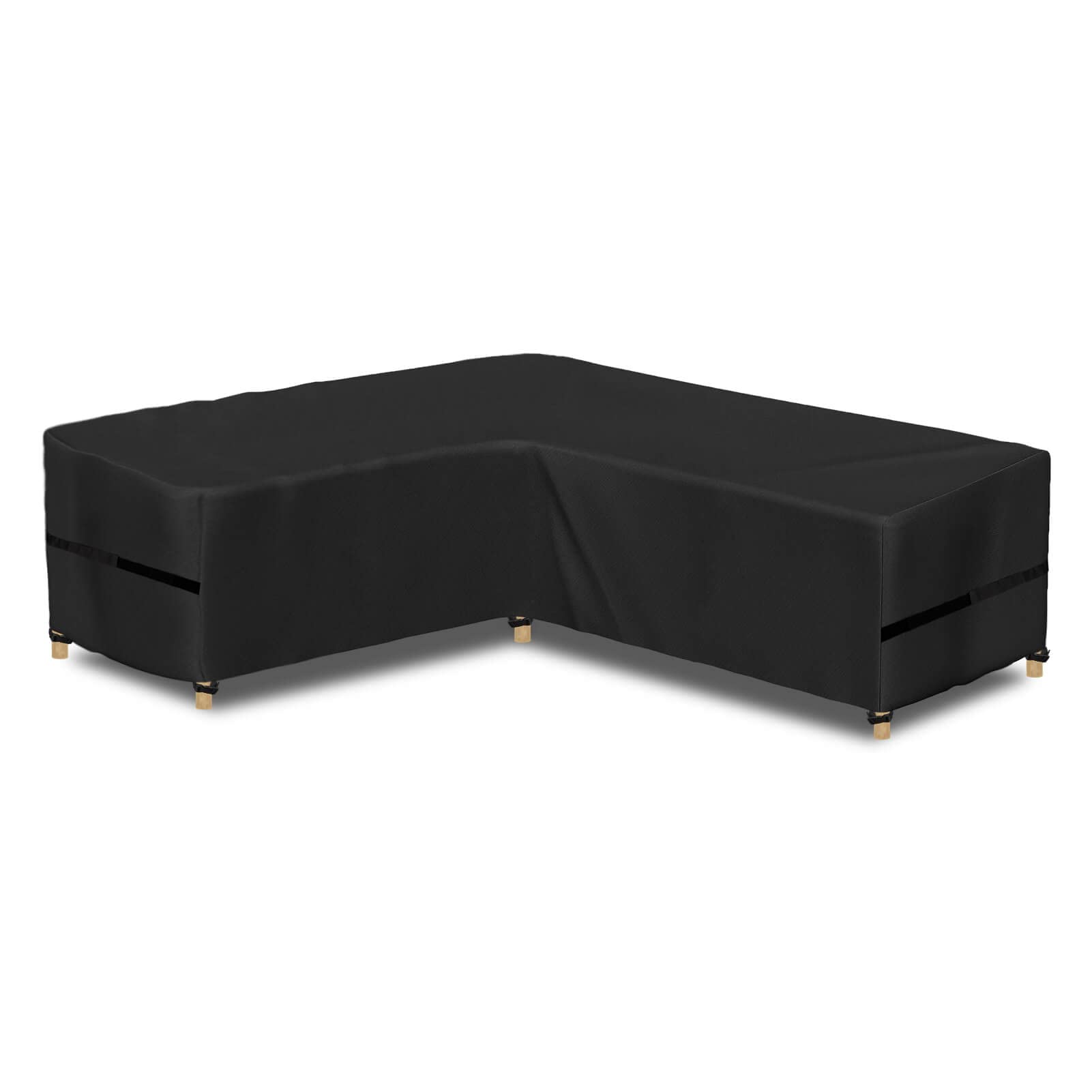AWNIC L-Shaped Garden Sofa Cover | Waterproof 420D Oxford – 215x215x71cm