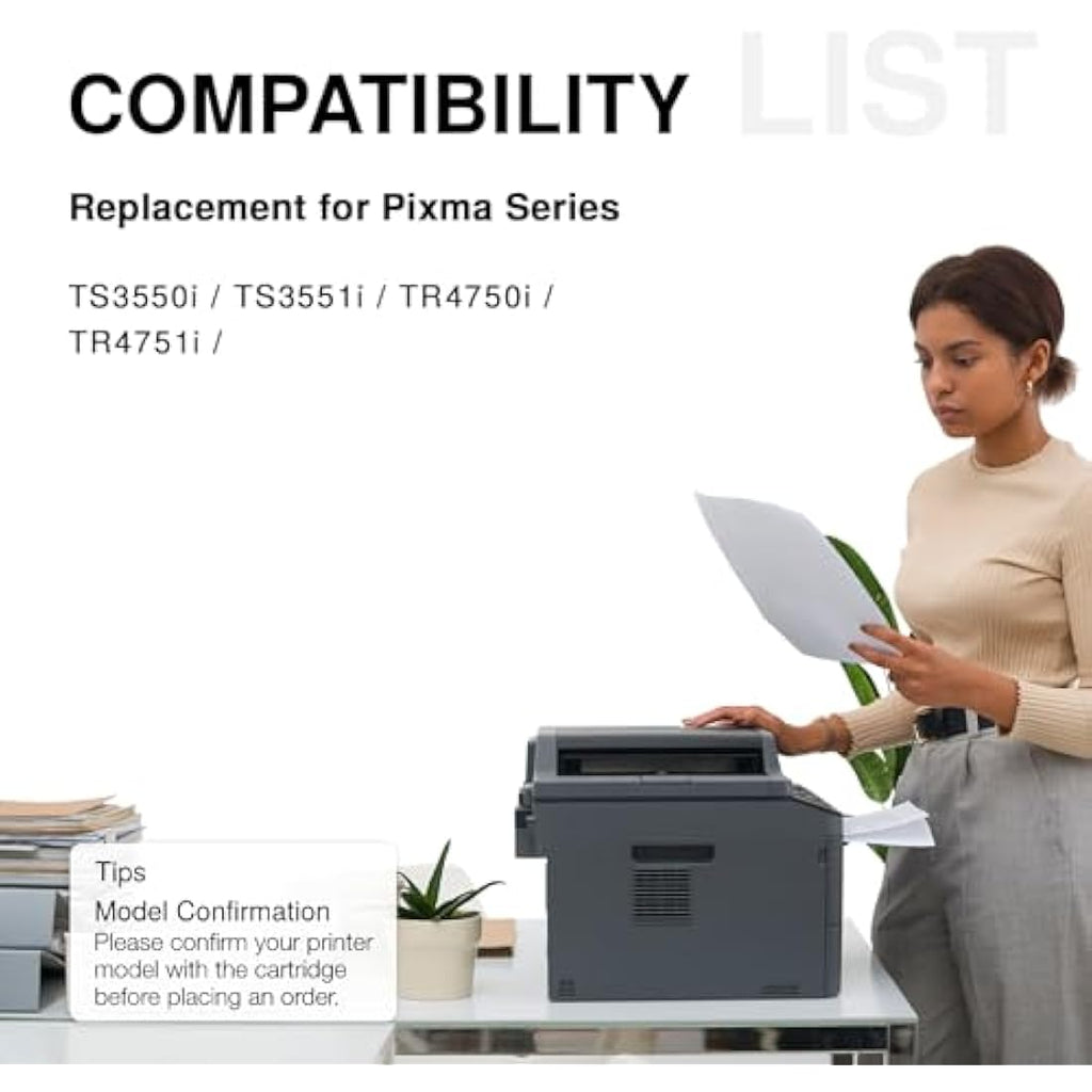 Economink PG-575XL CL-576XL Ink Cartridges for Canon Pixma TS3550i | 2-Pack