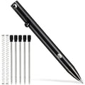 KeyUnity Titanium Retractable Keychain EDC Pocket Pen | PVD Black