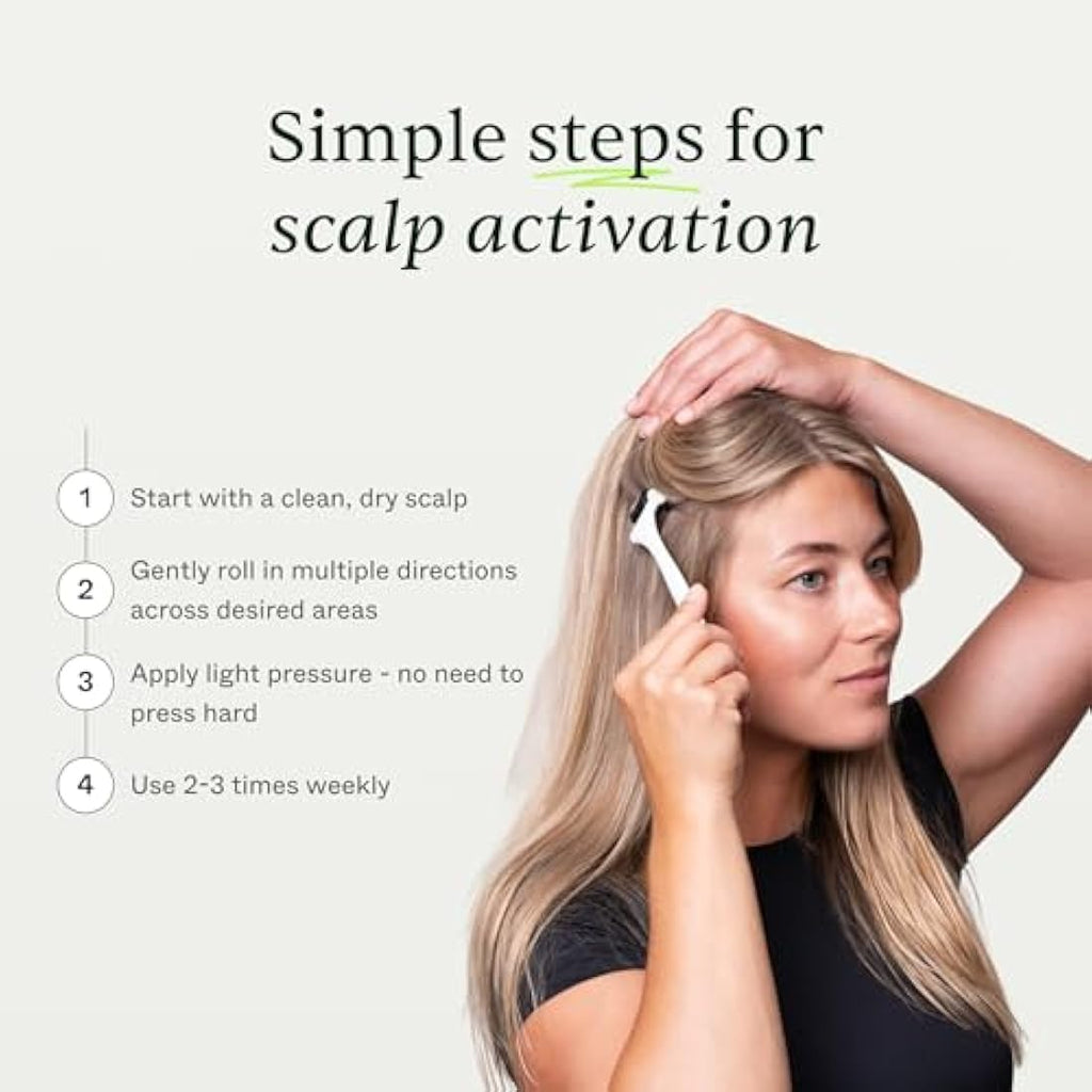 Scandinavian Biolabs Scalp Activating Roller | 540 Microneedles