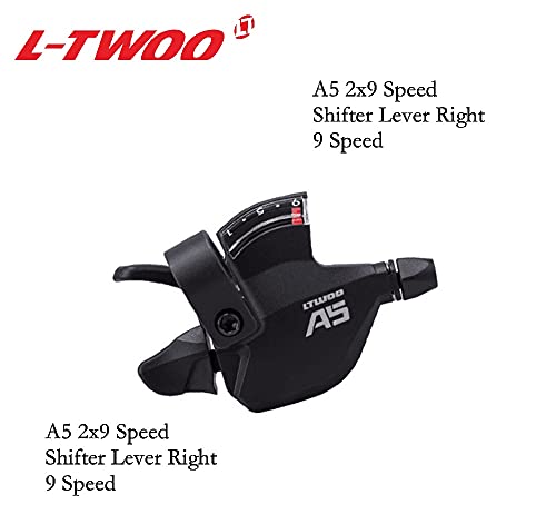 9 Speed Bike Rear Derailleur and Right Shifter Set for MTB