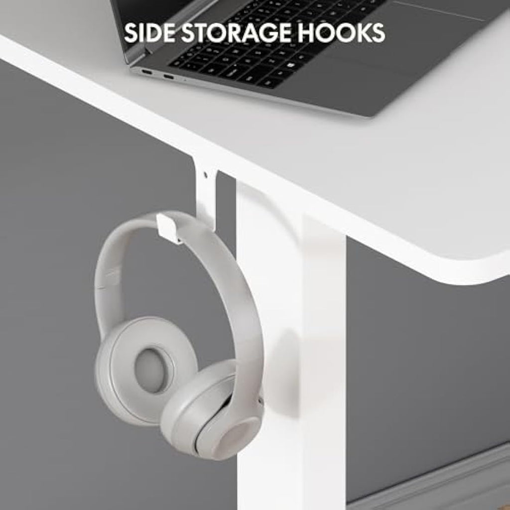 FlexiSpot E1 Plus Electric Standing Desk - 120x60cm Maple & White