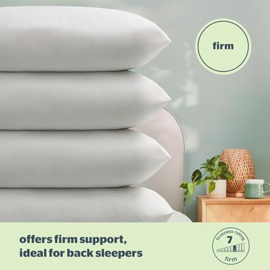 Silentnight Anti Allergy Firm Support Pillows for Side Sleepers | 4 Pack