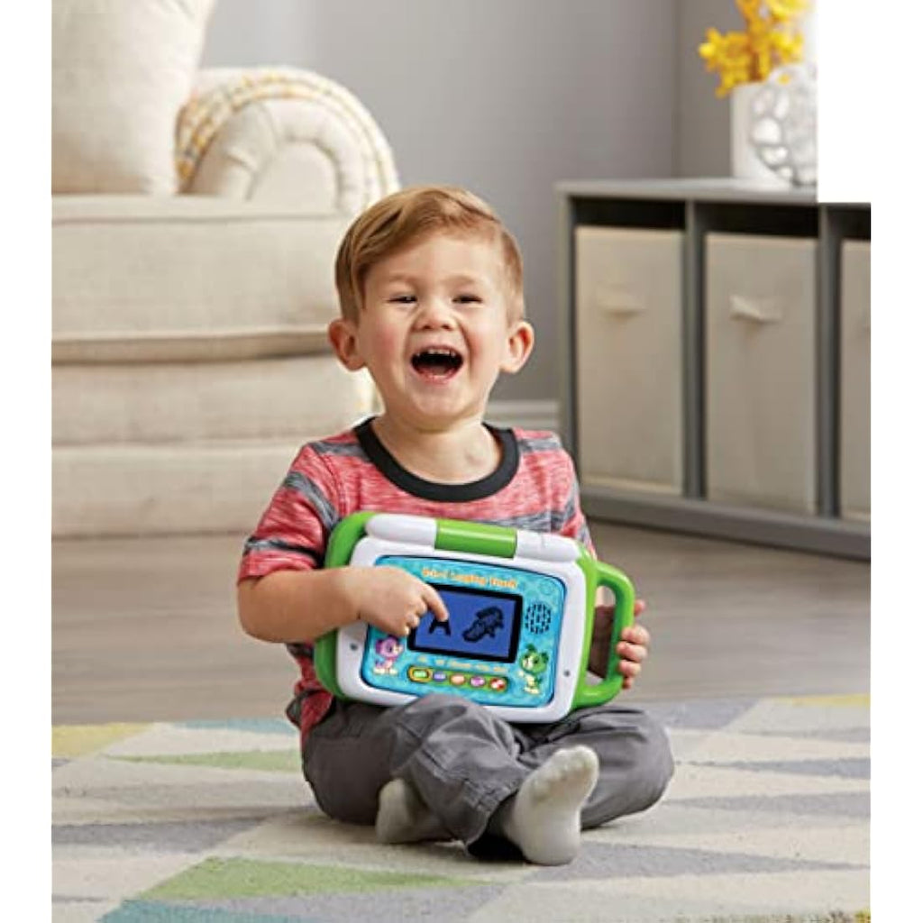 LeapFrog 2-in-1 LeapTop Touch – Kids Learning Laptop & Tablet, Green