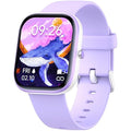 Slothcloud Kids Smart Watch – IP68 Waterproof Fitness Tracker, Purple