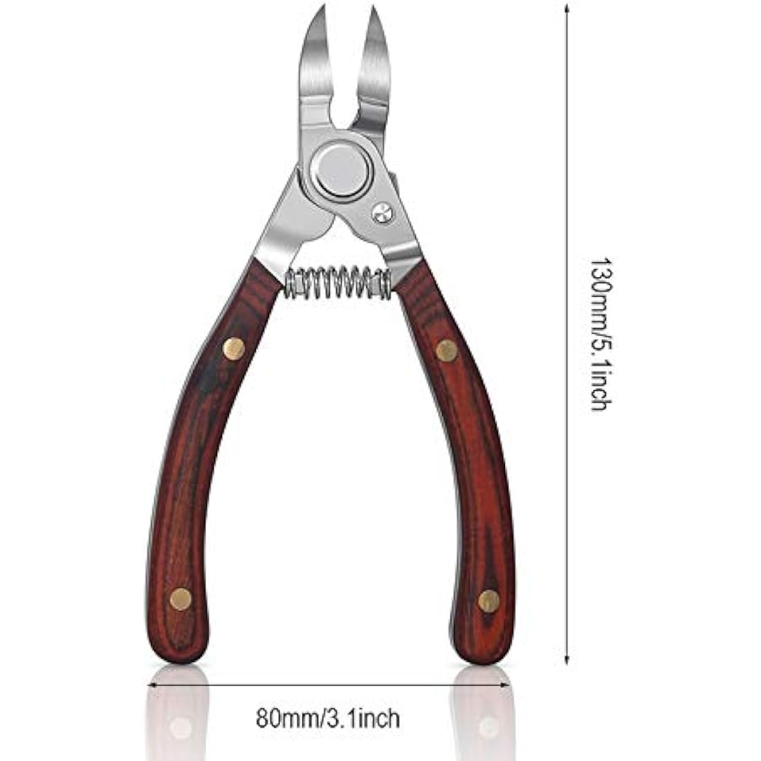 FERYES Toenail Clippers – Stainless Steel Nippers for Thick Ingrown Nails