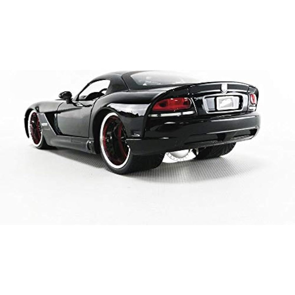 Jada Toys Dodge Viper SRT-10 Diecast Model Car - 1:24 Scale Black