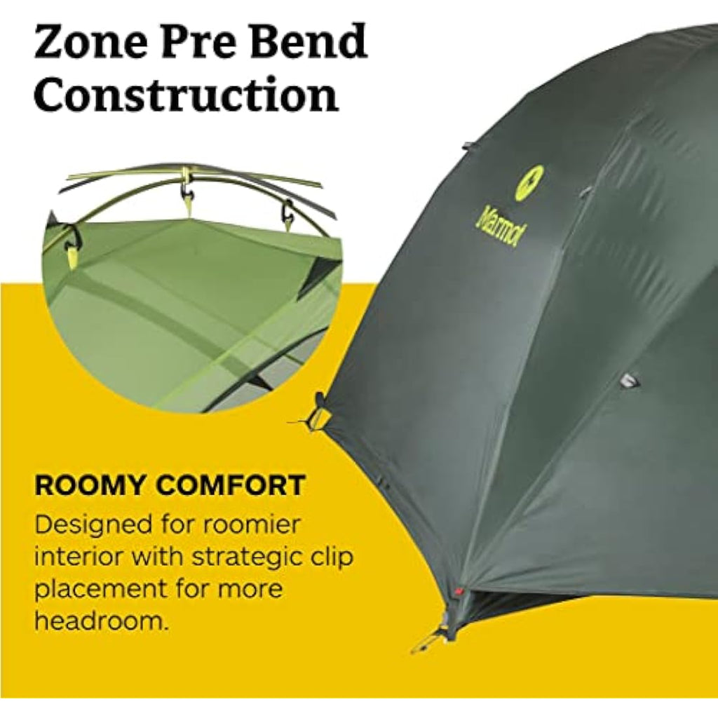 Marmot Crane Creek 2-Person Backpacking Tent – Lightweight & Waterproof
