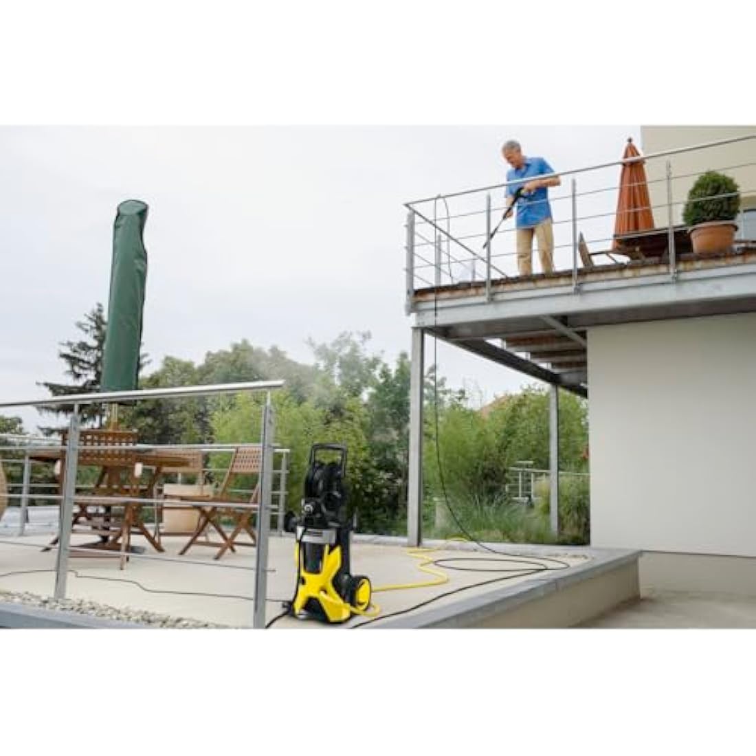 Kärcher 9m High Pressure Hose | Quick Connect Replacement for K2-K7