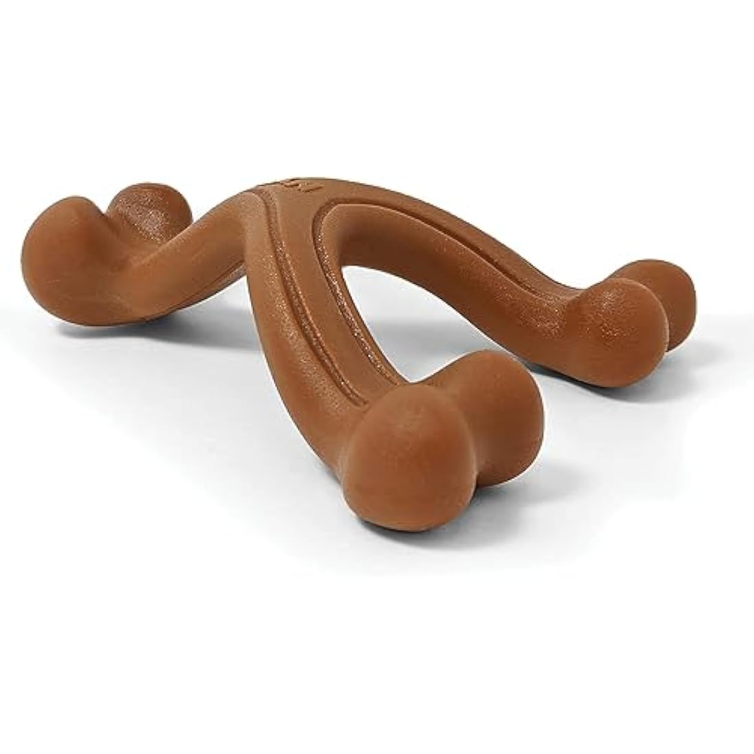Nylabone Extreme Tough Wishbone Dog Chew Toy - Bison Flavour, Small