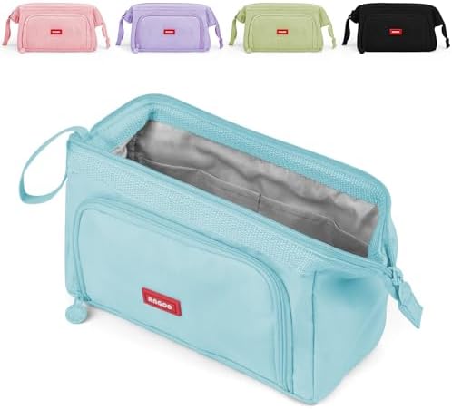 Mamowla Large Pencil Case | Durable Stationery Pouch for School