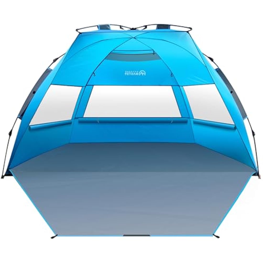 OutdoorMaster Pop Up Beach Tent – XL 4-Person UPF 50+ Sun Shelter