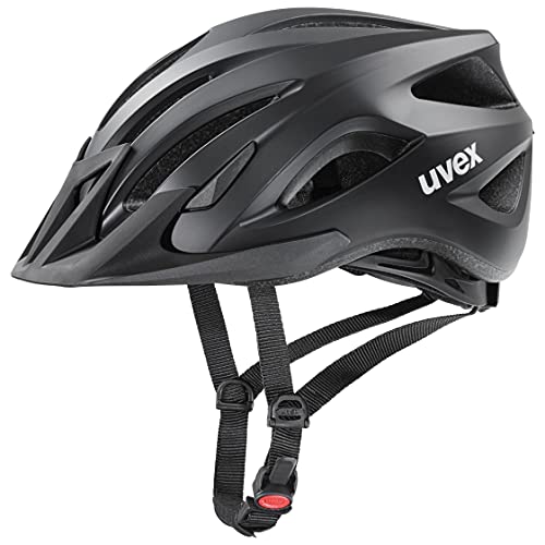 uvex Viva 3 Bike Helmet – Lightweight Inmould Cycling Gear – Black Matt