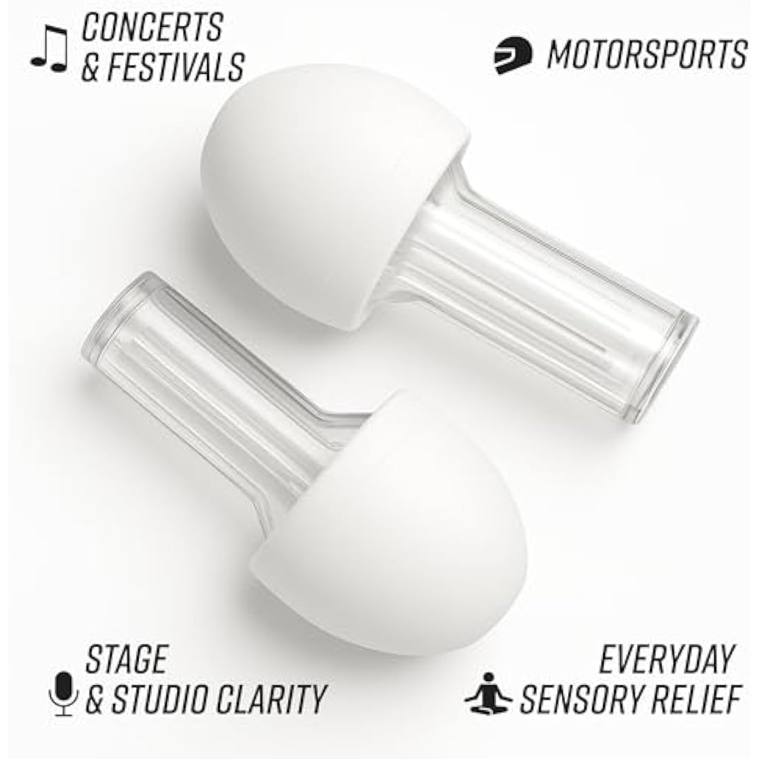 Vibes High Fidelity Earplugs – Reusable Noise Reduction for Concerts