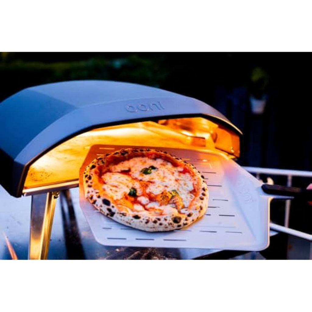 Ooni 12” Perforated Pizza Peel – Lightweight Aluminium Pizza Paddle