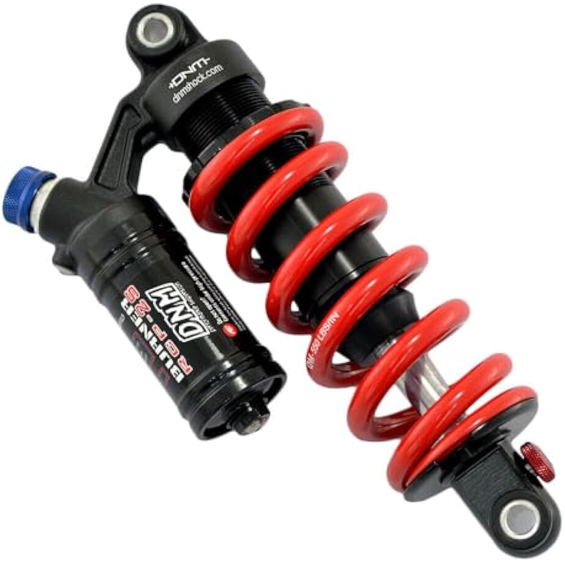 DNM RCP2S Bike Rear Coil Shock Absorber – 190x51mm 550lbs Red Aluminium