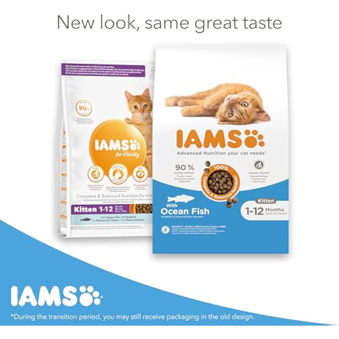 IAMS Kitten Dry Cat Food – Ocean Fish High Protein Formula 10kg
