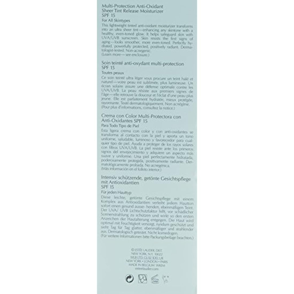 Estee Lauder DayWear Sheer Tint Release Moisturizer SPF 15 - 1.7 oz