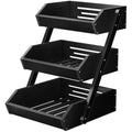 CALM COZY 3-Tier Bamboo Fruit Basket | Countertop Vegetable Storage Rack