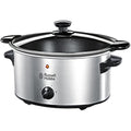 Russell Hobbs 3.5L Slow Cooker – Stainless Steel Electric Pot