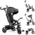 Lionelo Haari 2in1 Kids Tricycle Stroller with Swivel Seat & Canopy