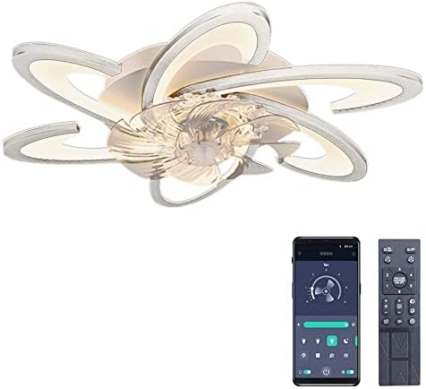 Bossen 67cm Modern LED Ceiling Fan with Light | Dimmable App Control
