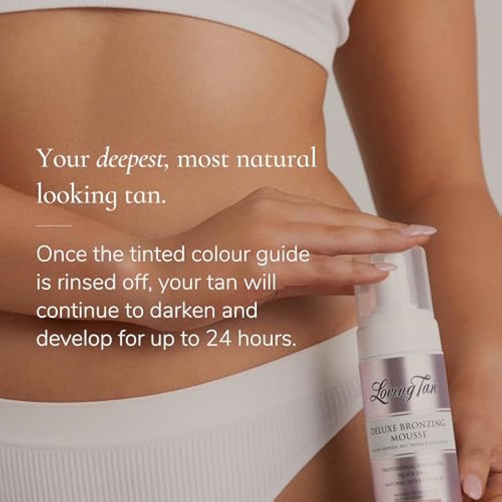 Loving Tan Deluxe Bronzing Mousse | Medium Sunless Tanner – 120ml