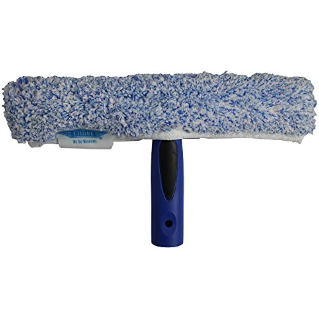 Ettore ProGrip 10-Inch Window Washer Scrubber – Blue Professional Grade
