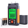 TopTes TS-630 Wood Moisture Meter | 3-Color Backlit LCD for Drywall