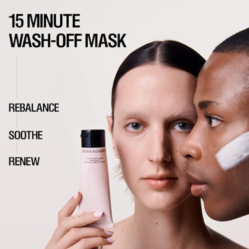 Grown Alchemist Skin Renewal Mask – Exfoliating Clay Treatment – 75ml
