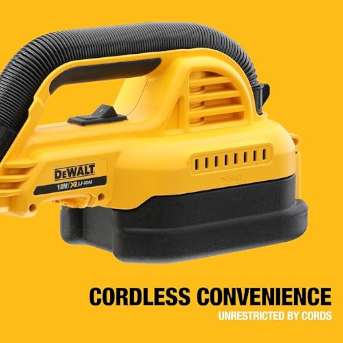 DEWALT XR 18V Cordless Wet & Dry Handheld Vacuum Cleaner – DCV517N