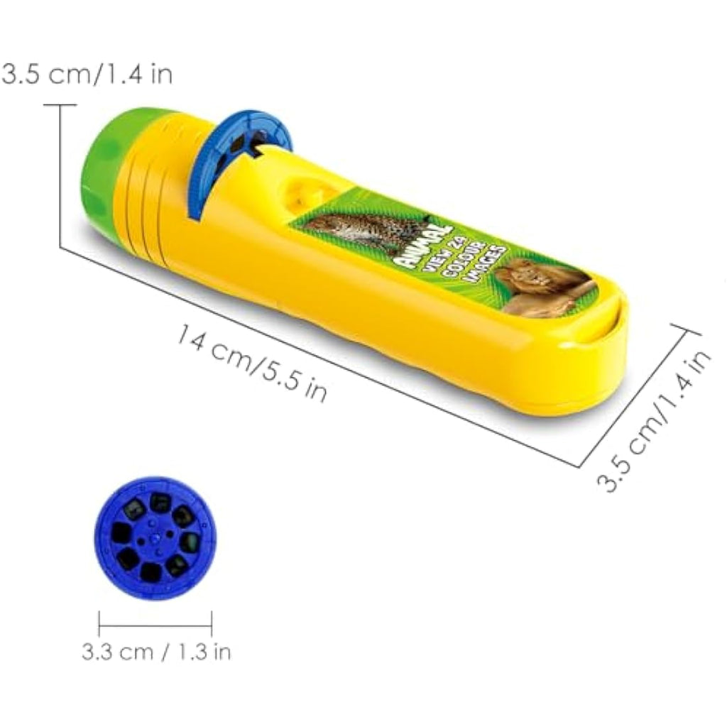 Pup Go 2-in-1 Kids Projector Torch | Dinosaur & Animal Educational Toy