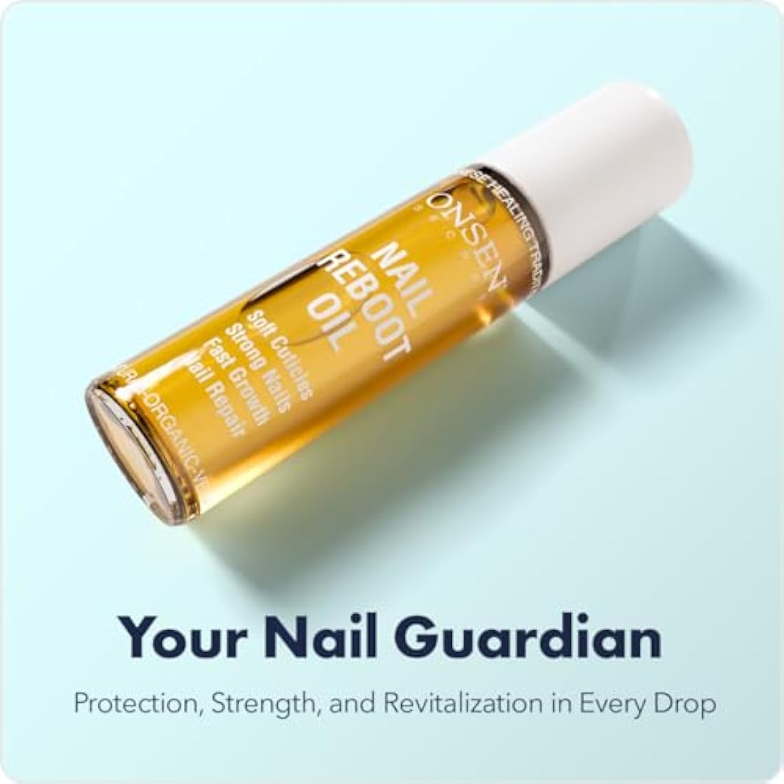 Onsen Organic Cuticle Oil – Tsubaki & Tea Tree Nail Strengthener (10ml)