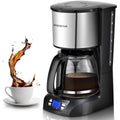 Aigostar Benno Programmable Drip Coffee Machine | 1.5L 12-Cup Maker
