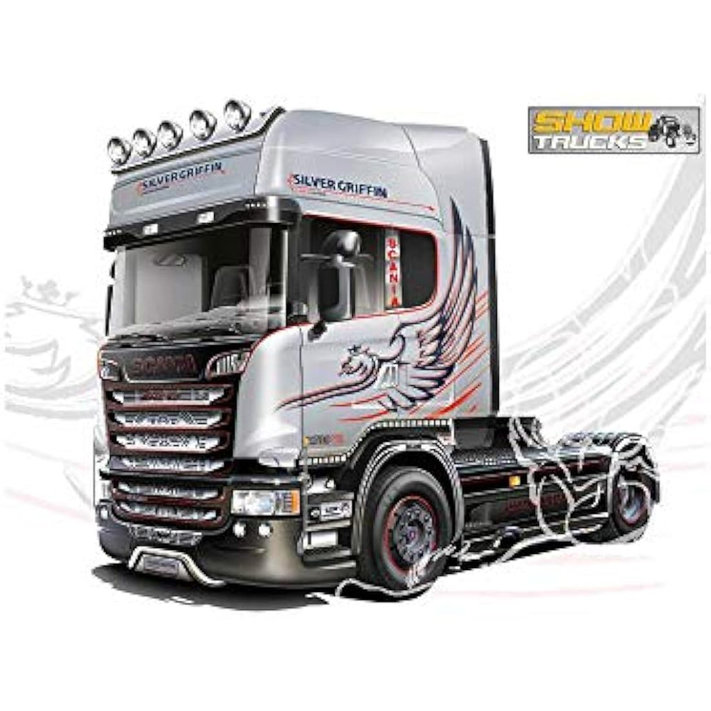 Italeri Scania R370 Streamline 4X2 Truck - 1:72 Plastic Model Kit