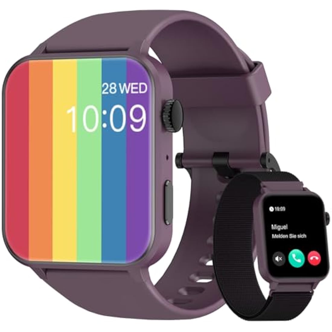 Blackview Smart Watch - 1.85" HD Fitness Tracker with Bluetooth Calling