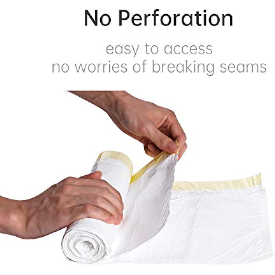 50L Bin Bags – Heavy Duty Drawstring Bin Liners (100 Pack)
