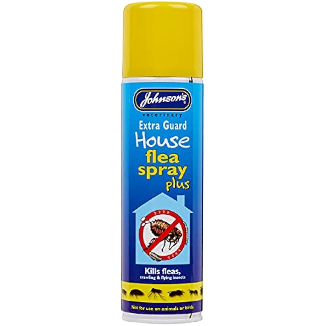 Johnson's Extra Guard Household Flea Spray - 250ml Home Insecticide
