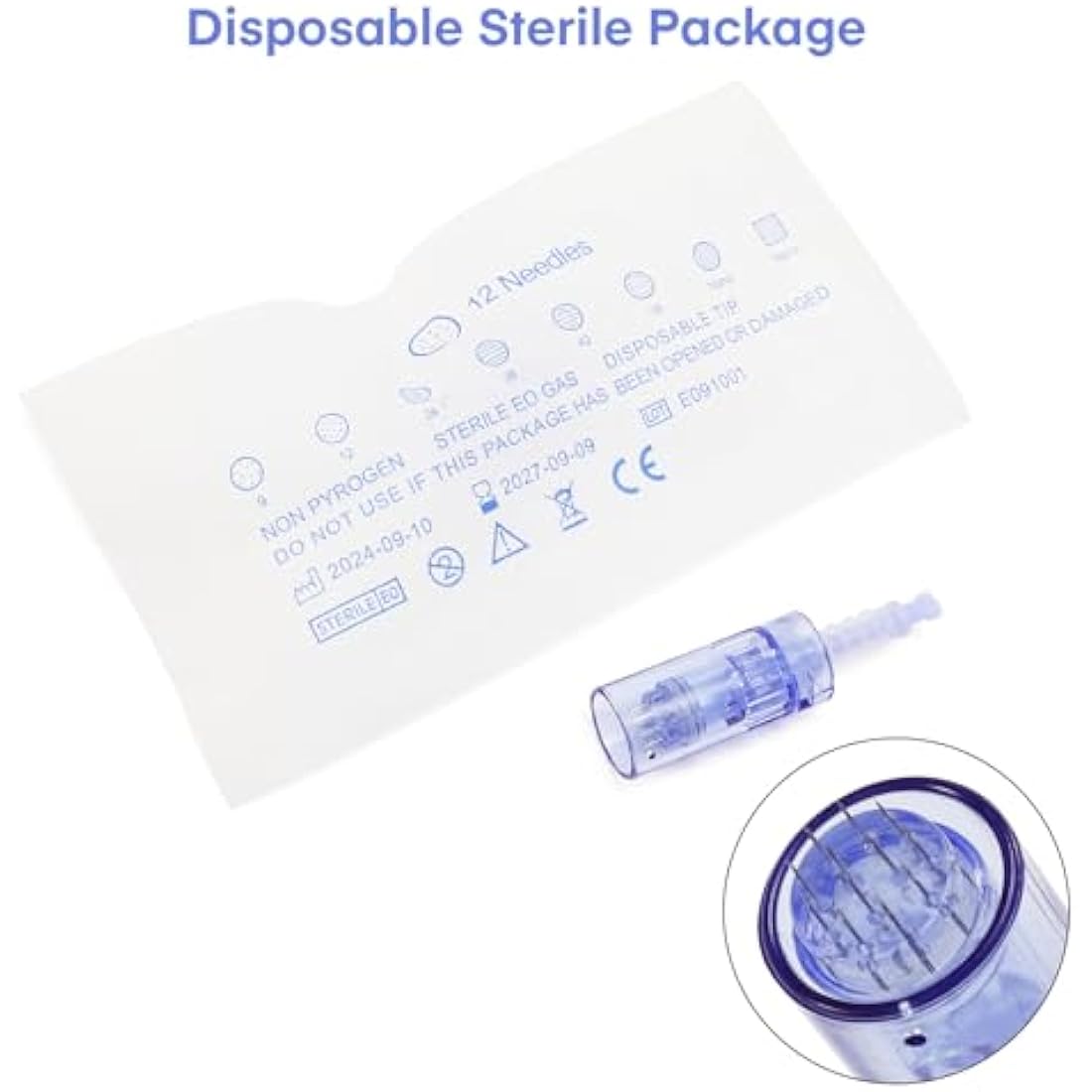 12-Pin Microneedling Cartridges for Ultima A6 - 20 Pack