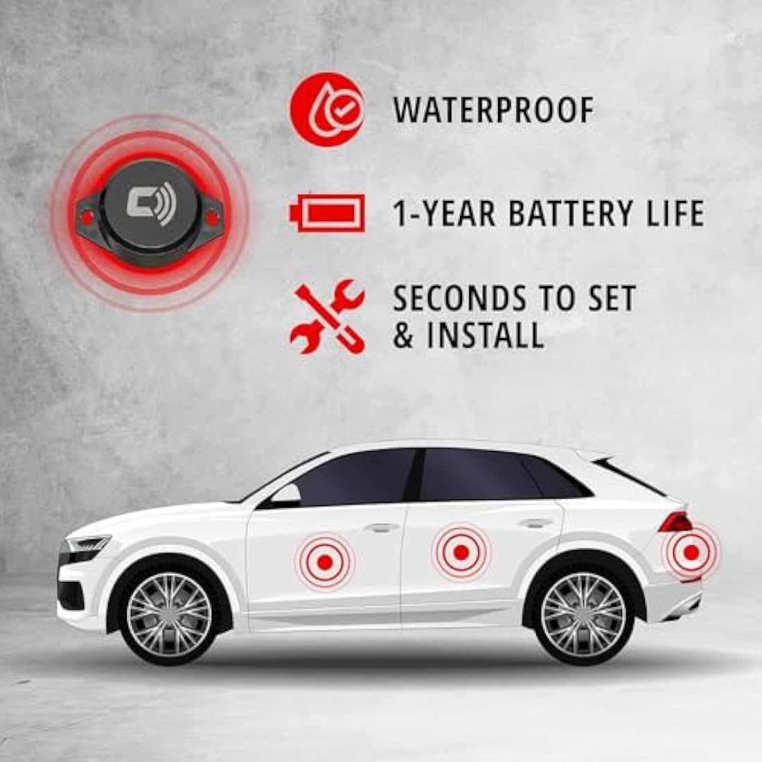CarLock Basic Anti-Theft Car Security System | GPS Tracker & Tag